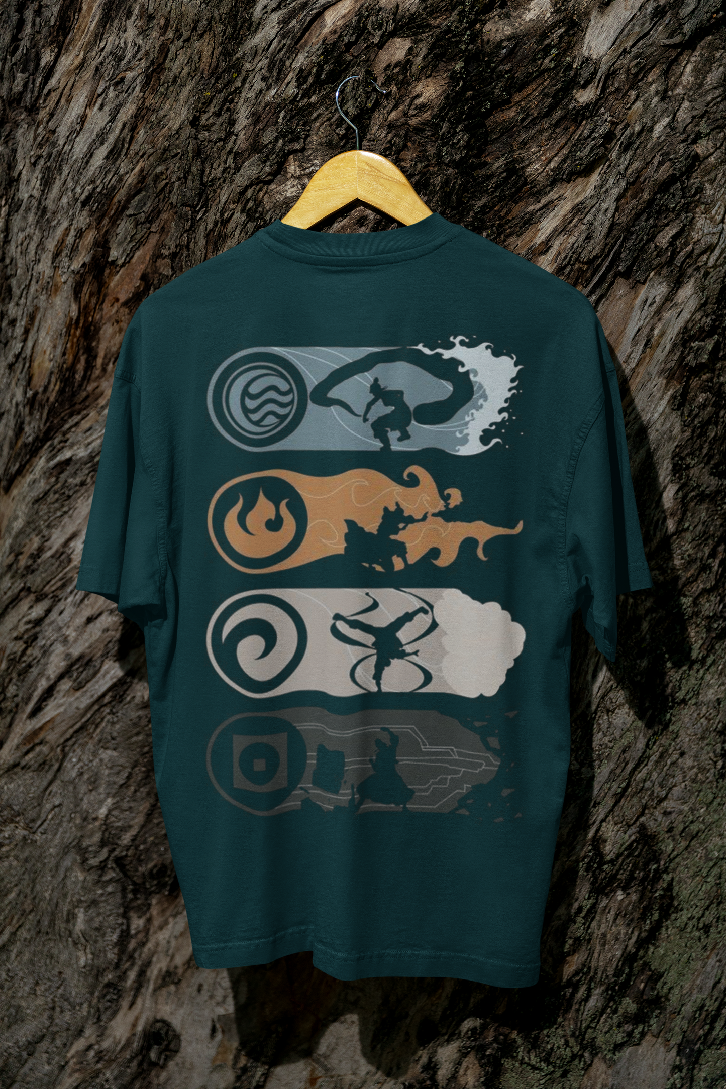 Elemental Balance Oversized T-Shirt – Four Forces