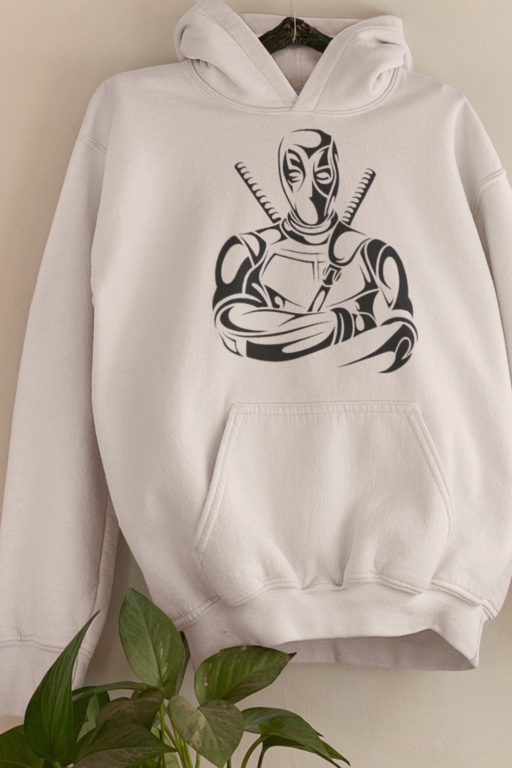 Deadpool White Hoodie – Merc with a Mouth